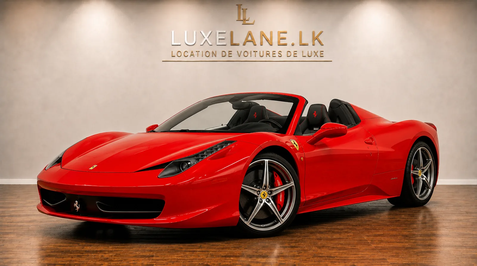 Location Ferrari 458 Spider